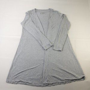 Felina Womens Cardigan Gray Open Up casual Comfort #0675